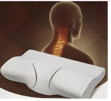 Load image into Gallery viewer, Orthopedic Latex Neck Pillow Slow Reboun
